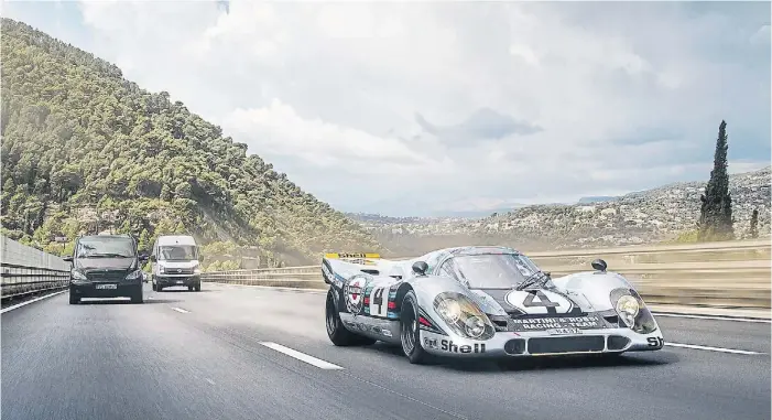  ??  ?? Porsche 917K. El modelo que le dio a la marca alemana los primeros triunfos en las 24 Horas de Le Mans.