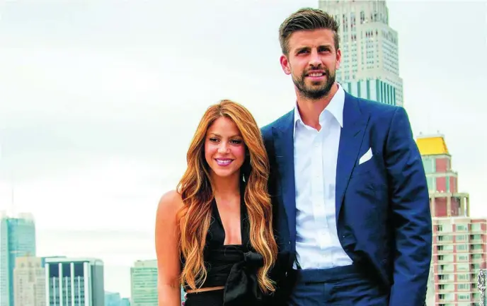  ?? EFE ?? Gerard Piqué y Shakira llegan a un acuerdo sobre la custodia de sus hijos