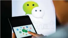  ?? Getty ?? WeChat messaging service is now valued at $523bn