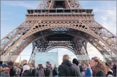  ?? GETTY-AFP ?? The Eiffel Tower will be closed Saturday amid ‘yellow vest’ protests planned on the same day in Paris.