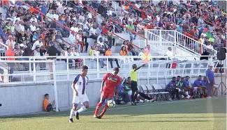  ?? F.E. ?? El encuentro, celebrado en el estadio Cibao FC, tuvo un buen respaldo del público.