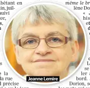  ??  ?? Jeanne Lemire