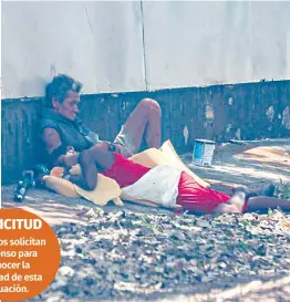  ?? Daniel A González/ El Siglo ?? Se estima que existen entre 500 a 550 personas deambuland­o sin hogar.