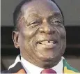  ??  ?? Emmerson Mnangagwa