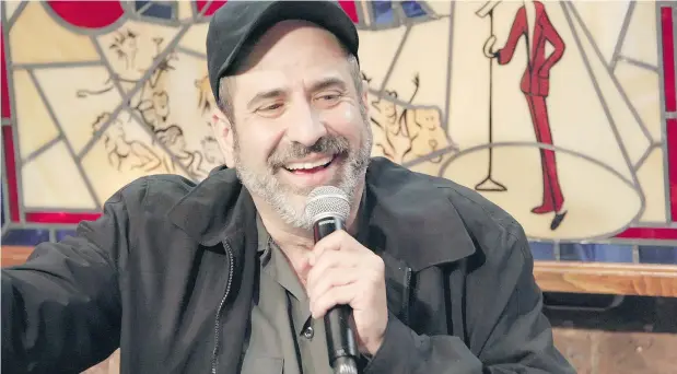  ?? — NETFLIX ?? Dave Attell, seen here in Netflix’s Bumping Mics with Jeff Ross, will be bringing his standup act to the city on Feb. 14 for JFL Northwest.