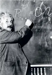  ?? (Sipa) ?? Albert Einstein thought that being a genius can make for a lonely existence.