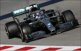  ??  ?? Lewis Hamilton set the standard in both practice sessions