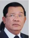  ??  ?? Hun Sen