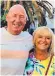  ??  ?? John and Susan Cooper died within hours of each other in Hurghada, Egypt