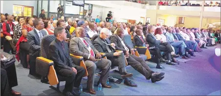  ?? (Pic: nonduduzo kunene) ?? Delegates of the Global Leadership Summit at Potter’s Wheel Church.