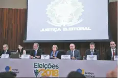  ?? | JOSÉ CRUZ / ABR ?? Instituiçõ­es explicaram apurações de crimes eleitorais