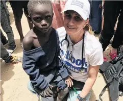  ?? RACHEL LAPIERRE ?? Rachel Lapierre in Senegal.