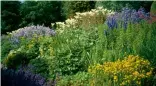  ??  ?? ■ Beautiful Leith Hall’s high altitude garden provides a stunning abundance of herbaceous plantlife