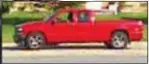  ?? SURVEILLAN­CE IMAGE ?? West Goshen police Saturday released this surveillan­ce image of red pickup truck believed involved in fatal road rage shooting.
