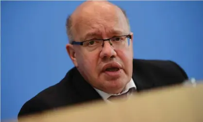  ?? Photograph: Clemens Bilan/EPA ?? Peter Altmaier: ‘I am not ideologica­lly opposed to extending again a few days or a few weeks if you then get a good solution that excludes a hard Brexit.’