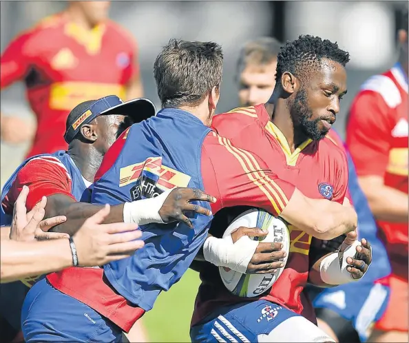  ?? Picture: GALLO IMAGES ?? CENTURION: Siya Kolisi will earn his 100th cap for the DHL Stormers when he runs out for his team against the Bulls in their Super Rugby clash at Newlands today. The match is a must-win game for the Stormers.