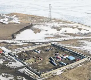  ??  ?? The site where the final phase of the Dakota Access pipeline will take place. (AP)