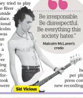  ?? ?? Sid Vicious