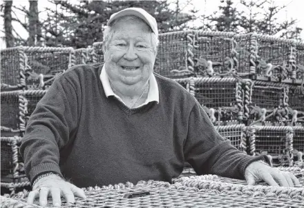  ?? Kathy Johnson ?? Cape Sable Island fisherman Bradford (Baffy) Symonds Jr.