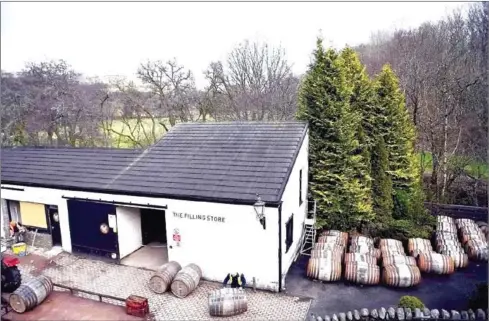 ?? AFP ?? The Glenturret Distillery in Crieff, central Scotland, has survived world wars, Prohibitio­n and the Great Depression, but recent times may very well be the toughest yet for Scotland’s oldest whisky maker.