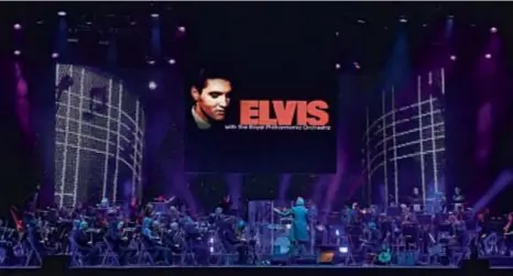  ??  ?? Durante el show, que será el 26 de abril en el Luna Park, Priscilla oficia de anfitriona y revela datos inéditos sobre la vida de Elvis. La súper producción musical recorre sus grandes éxitos con una orquesta sinfónica de 50 músicos.