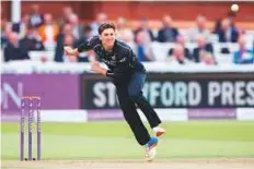  ?? Rex Features ?? Zafar Ansari of Surrey, who made his debut for England just six months ago, had decided to hang up his boots.