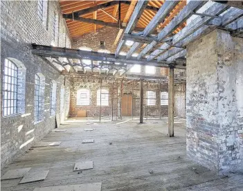  ??  ?? > The grade II-listed Junction Works in Digbeth will be turned into a contempora­ry art gallery