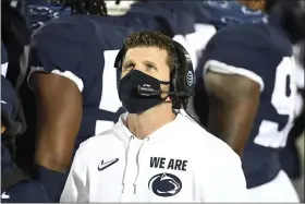  ?? THE ASSOCIATED PRESS ?? Penn State defensive coordinato­r Brent Pry: “The criticism probably would have started with me.”