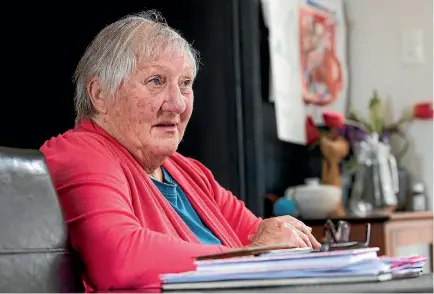  ?? PHOTO: JOSEPH JOHNSON/FAIRFAX NZ ?? Gwenda Pomeroy has battled depression issues arising after the Christchur­ch earthquake­s.