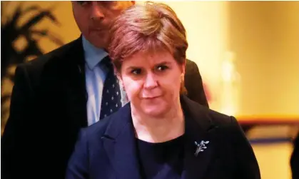  ?? Photograph: Murdo MacLeod/The Guardian ?? ‘Mistrust between Ms Sturgeon and Mr Johnson was not just personal. It was political too. It was rooted in their mutual dislike of the UK devolution settlement.’