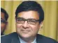  ??  ?? RBI governor Urjit Patel