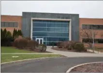  ?? SUBMITTED PHOTO ?? Gwynedd Mercy University has nearly doubled the size of its campus with its acquisitio­n of a 154-acre adjacent property, which includes a 157,000 square foot building. This is the entrance to the building.