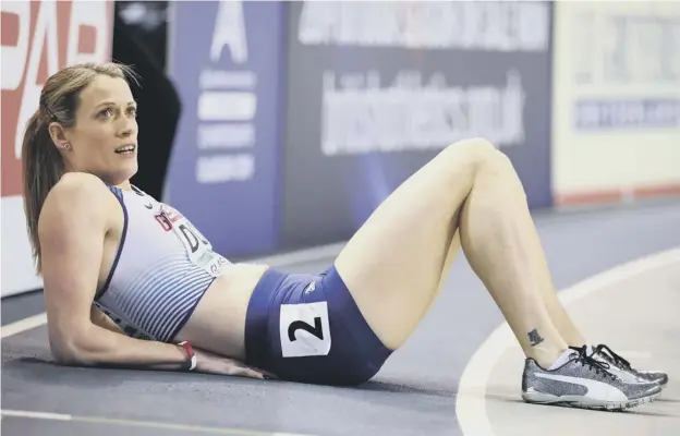  ??  ?? 0 Eilidh Doyle has had to pull out of the world relays in Poland next month, the Rio 2016 silver medallist tearing her calf and breaking a toe in the space of three weeks