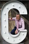  ??  ?? Campaign trail: Willie Rennie, left, and Anas Sarwar yesterday