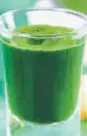  ??  ?? Wheatgrass helps built the immunity system