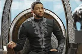  ?? MATT KENNEDY / MARVEL STUDIOS-DISNEY ?? Chadwick Boseman stars as T’Challa/Black Panther in the first stand-alone film for the superhero created by Stan Lee and Jack Kirby in 1966.