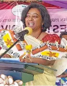  ?? Salote Qalubau ?? Assistant Minister for Women ,Children and Poverty Alleviatio­n Sashi Kiran. Photo: