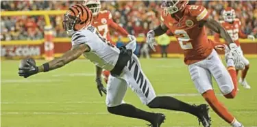  ?? AP ?? Bengals wide receiver Tee Higgins will make $21.8M on franchise tag unless he reaches long-term deal.