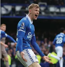  ?? Getty Images ?? Everton defender Jarrad Branthwait­e has been called up for England’s friendlies against Brazil and Belgium