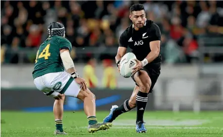  ?? GETTY IMAGES ?? Richie Mo’unga has been promoted to starting first five-eighth by coach Steve Hansen.