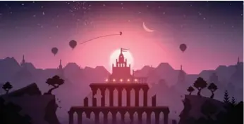  ??  ?? Like other sequels before it, Alto’s Odyssey had to strike a balance between being welcoming for first-time players and adding enough new gameplay elements to please returning players.