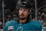  ?? AP file photo ?? Defenseman Erik Karlsson’s decision to re-sign with the San Jose Sharks is the first of what may be several big off-ice developmen­ts in the NHL this summer.
