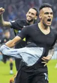  ?? ?? Lautaro Martínez fue la gran figura del juego.