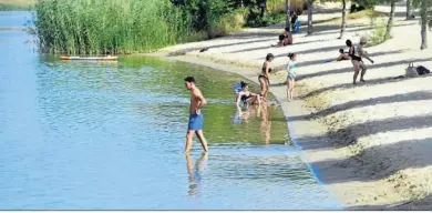  ?? D.C.. ?? La playita de Arcos recibió hace poco la Q de Calidad turística por las prestacion­es que ofrece a los bañistas.