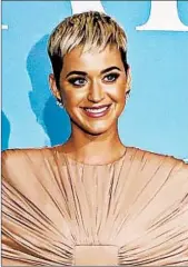 ?? VALERY HACHE/GETTY-AFP ?? Singer Katy Perry will receive amfAR’s Courage Award during its Oct. 18 gala in Beverly Hills, Calif.
