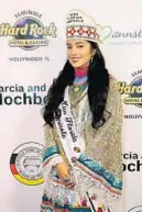  ?? ANN STORCK CENTER ?? Durante Blais-Billie, Miss Florida Seminole, a featured speaker, poses at the 2019 Celebrity Chefs Food Tasting & Auction.