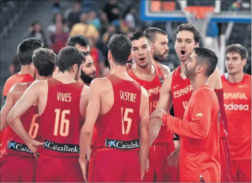  ??  ?? LOS DOCE DEL EUROBASKET. Todos los jugadores de la Selección que logró el bronce europeo militan en la NBA o en equipos de la Euroliga.