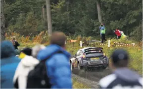  ??  ?? Welsh forests provide plenty of viewing opportunit­ies for spectators