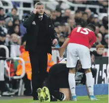  ?? Getty ?? Ole Gunnar Solskjaer, left, is under pressure at Manchester United as his side sits 12th in the Premier League