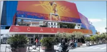  ??  ?? A view of the Palais des festivals during the 72nd internatio­nal film festival, Cannes, southern France, last year.